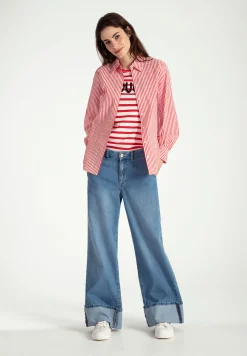 Clearance Hemdbluse, gestreift, Frühjahrs-Kollektion Blusen