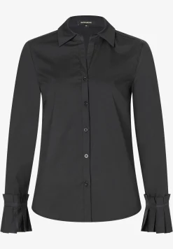 Outlet Hemdbluse mit Falten-Manschette, Blusen