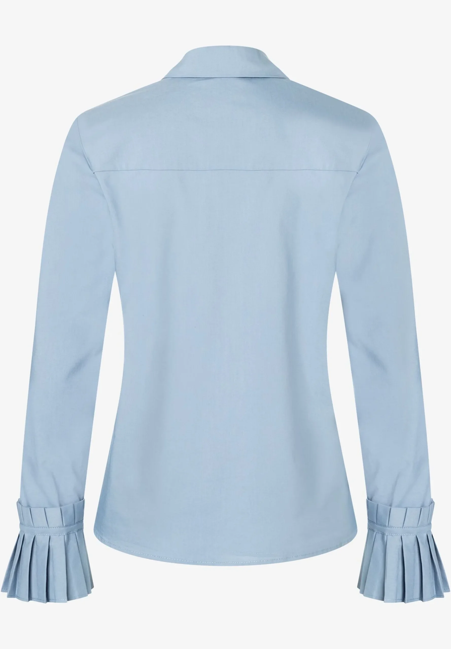 New Hemdbluse mit Falten-Manschette, hell Blusen