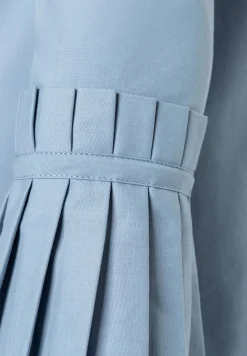 New Hemdbluse mit Falten-Manschette, hell Blusen