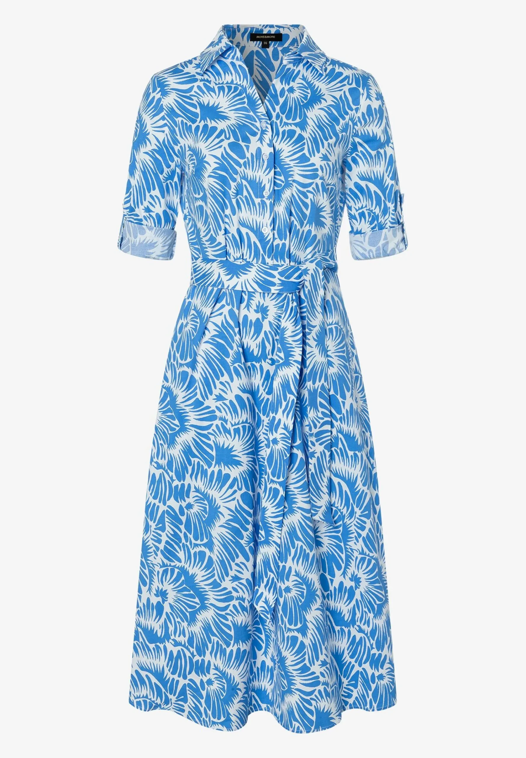 Sale Hemdblusenkleid, blau/weiß, Frühjahrs-Kollektion Kleider - Jumpsuits