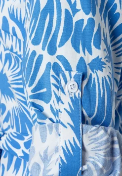 Sale Hemdblusenkleid, blau/weiß, Frühjahrs-Kollektion Kleider - Jumpsuits