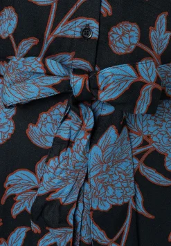 New Hemdblusenkleid, Flowerprint, Winter-Kollektion Kleider - Jumpsuits