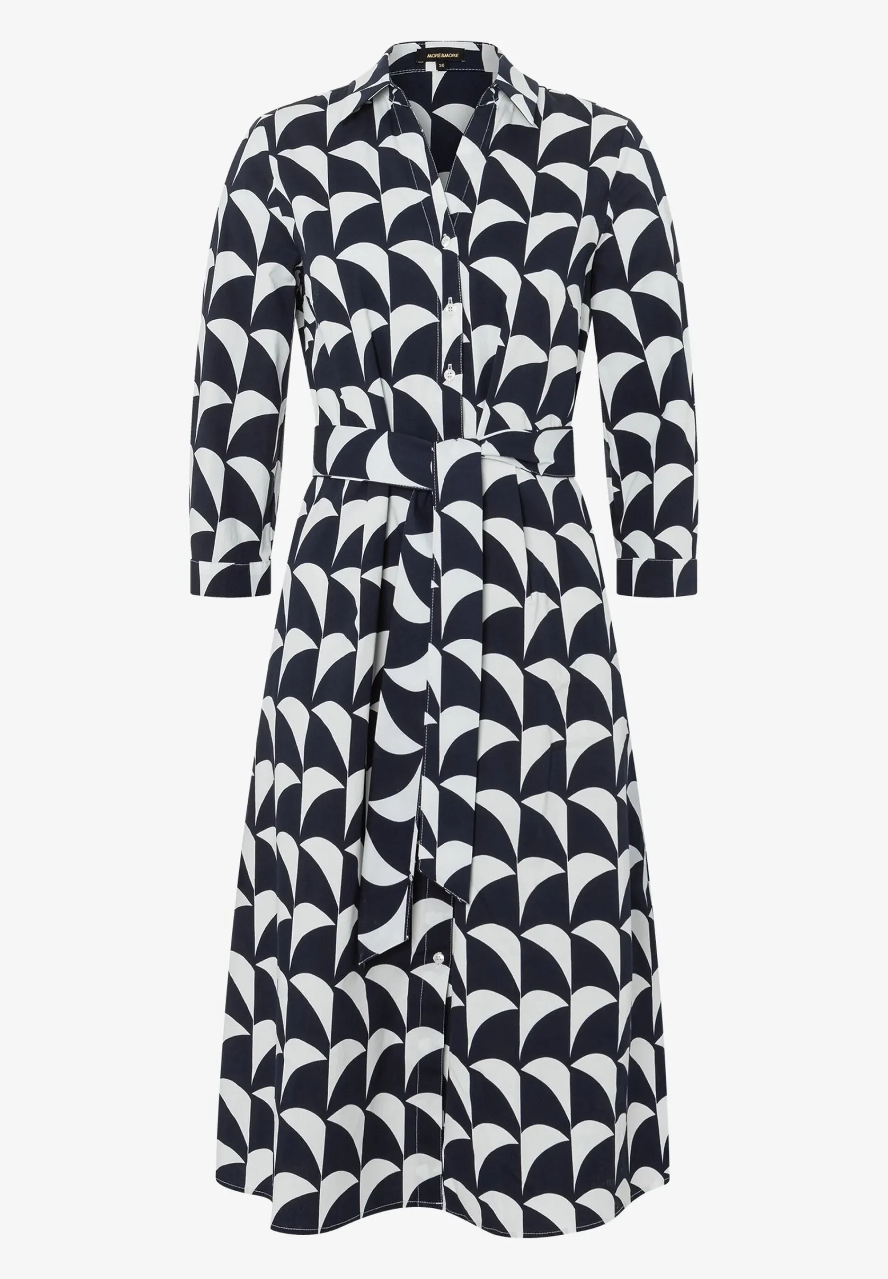 New Hemdblusenkleid, marine/ecru, Frühjahrs-Kollektion Kleider - Jumpsuits