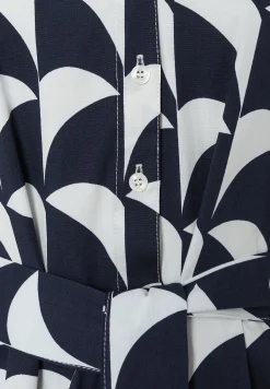 New Hemdblusenkleid, marine/ecru, Frühjahrs-Kollektion Kleider - Jumpsuits