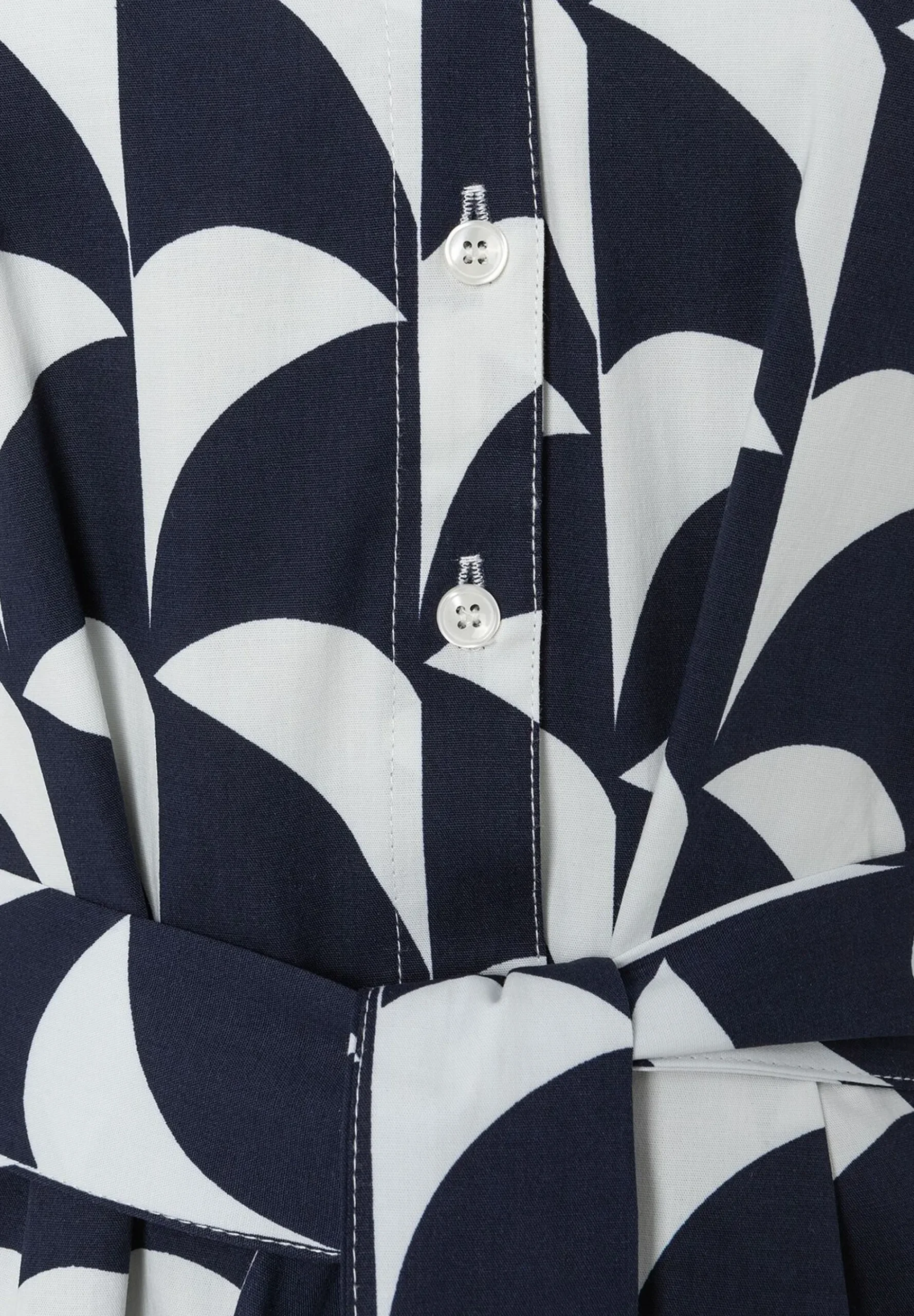 New Hemdblusenkleid, marine/ecru, Frühjahrs-Kollektion Kleider - Jumpsuits