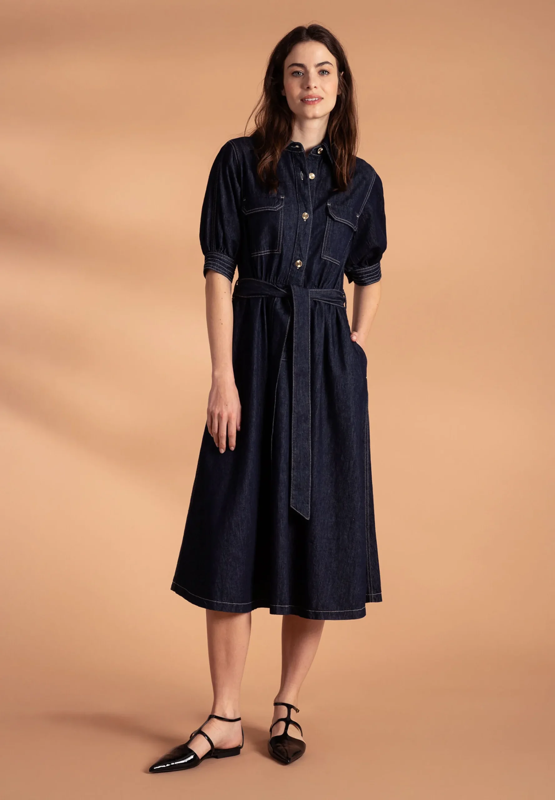 Hot Jeanskleid, Frühjahrs-Kollektion Kleider - Jumpsuits