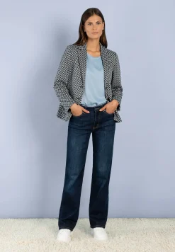 Outlet Jerseyblazer, Mini-Jacquard Blazer