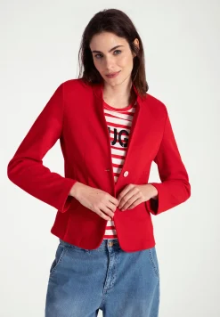 Outlet Jerseyblazer, soft red, Frühjahrs-Kollektion Blazer
