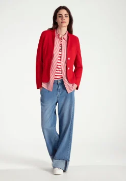 Outlet Jerseyblazer, soft red, Frühjahrs-Kollektion Blazer