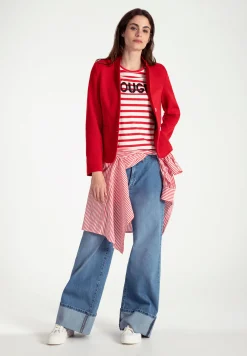 Outlet Jerseyblazer, soft red, Frühjahrs-Kollektion Blazer