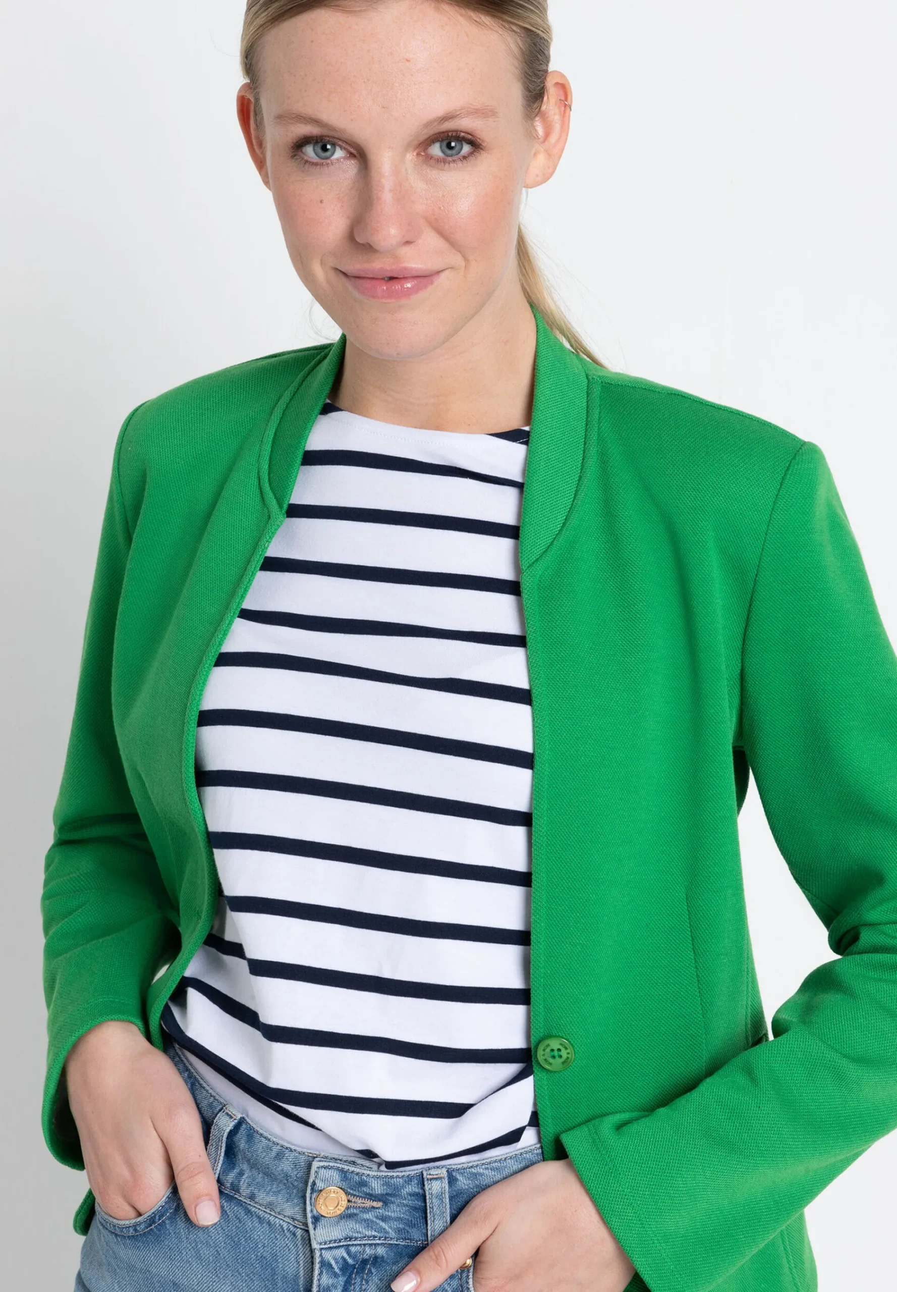 Best Jerseyblazer, soft warm green, Frühjahrs-Kollektion Blazer