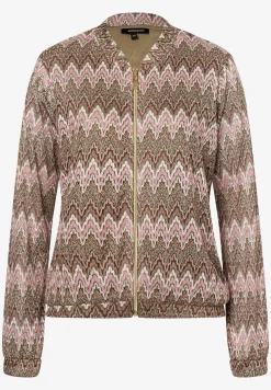Clearance Jerseyblouson, Zick-Zack Dessin, Sommer-Kollektion Blazer