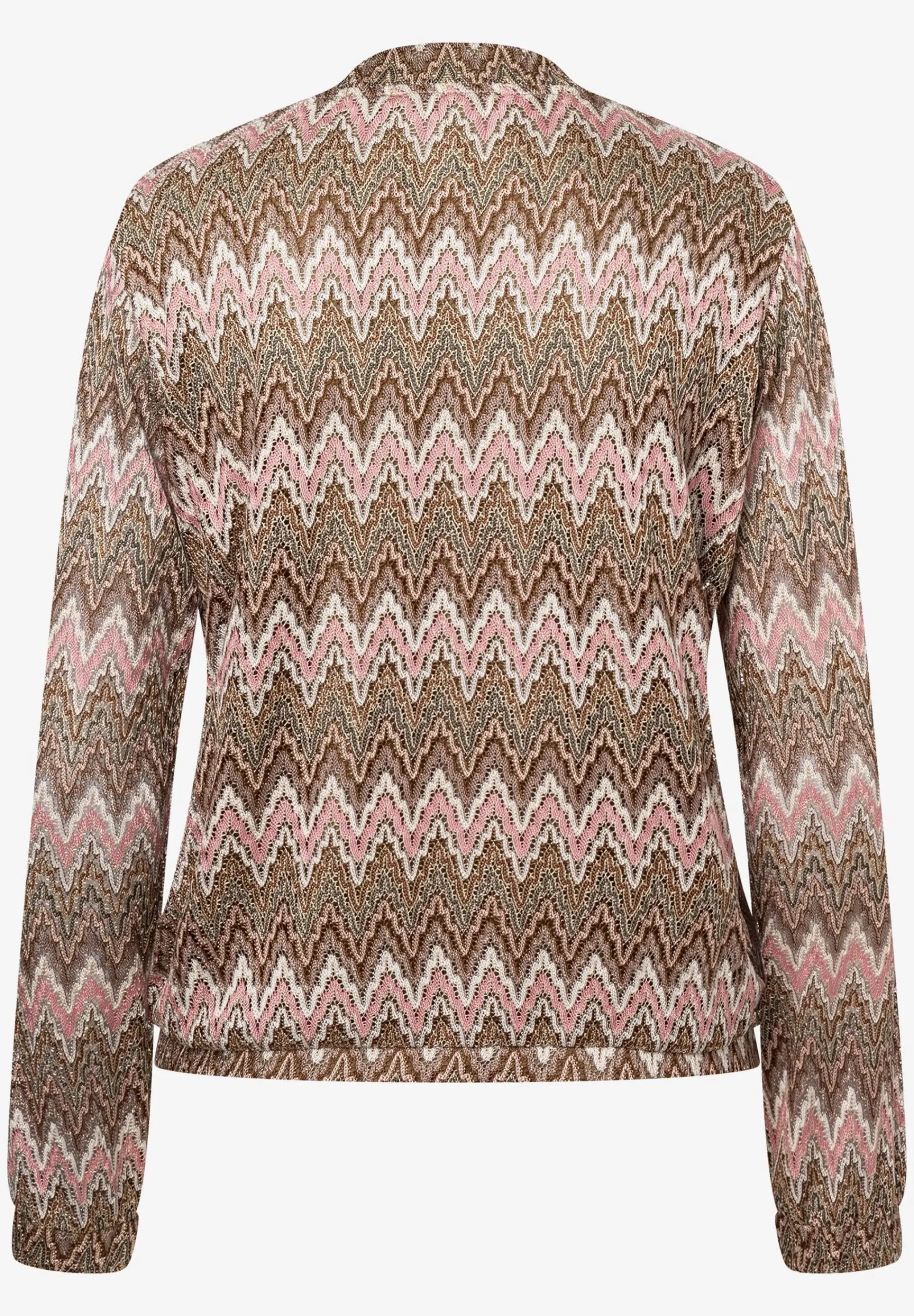 Clearance Jerseyblouson, Zick-Zack Dessin, Sommer-Kollektion Blazer