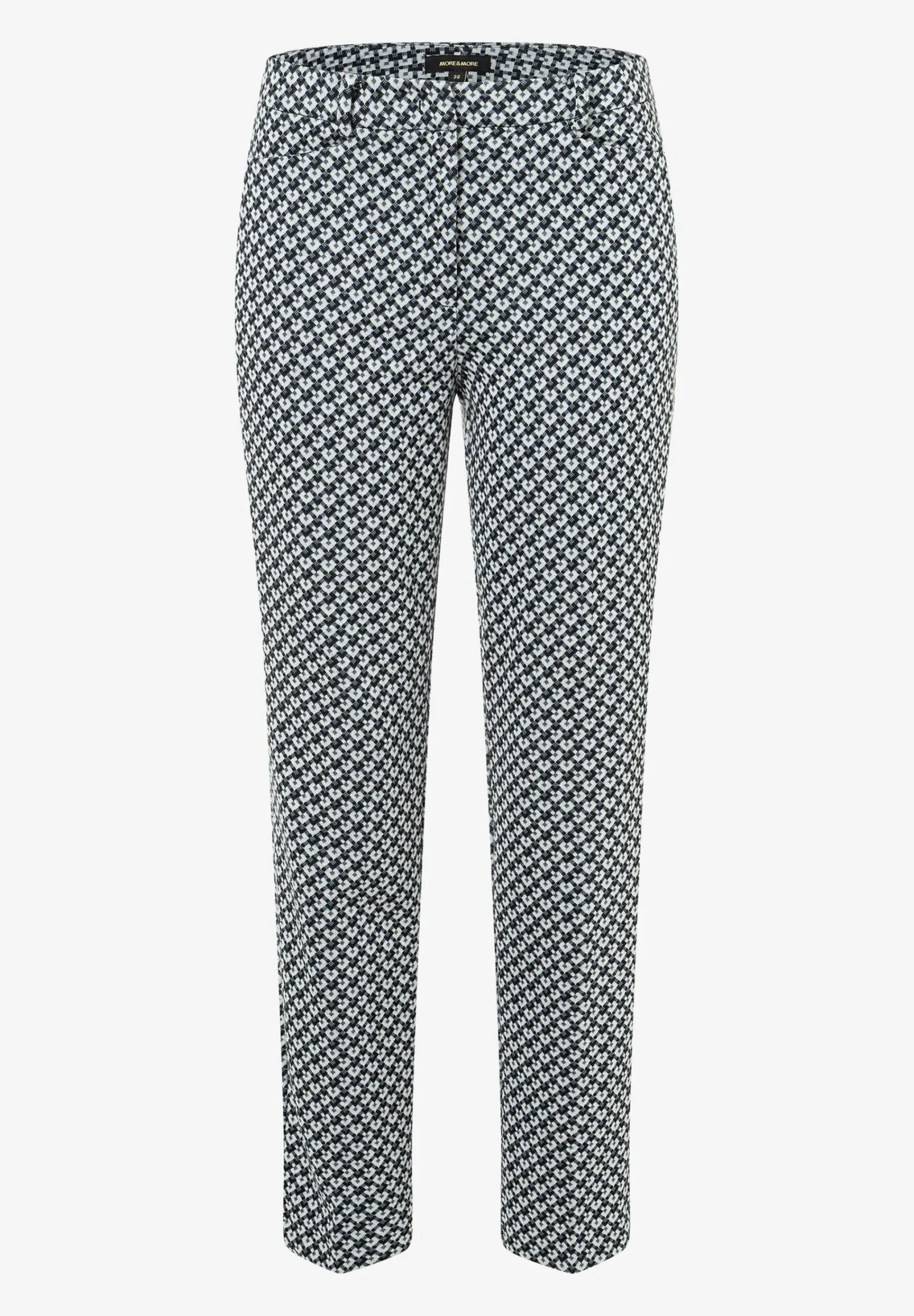 Discount Jerseyhose, Mini-Jacquard Hosen - Jeans