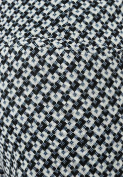 Discount Jerseyhose, Mini-Jacquard Hosen - Jeans