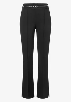 Fashion Jerseyhose mit Ziergürtel, , Winter-Kollektion Hosen - Jeans