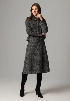 Discount Jerseyjacke, grau melange Blazer