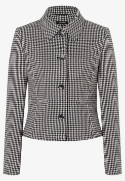 Hot Jerseyjacke, Hahnentritt-Dessin, Herbst-Kollektion Blazer