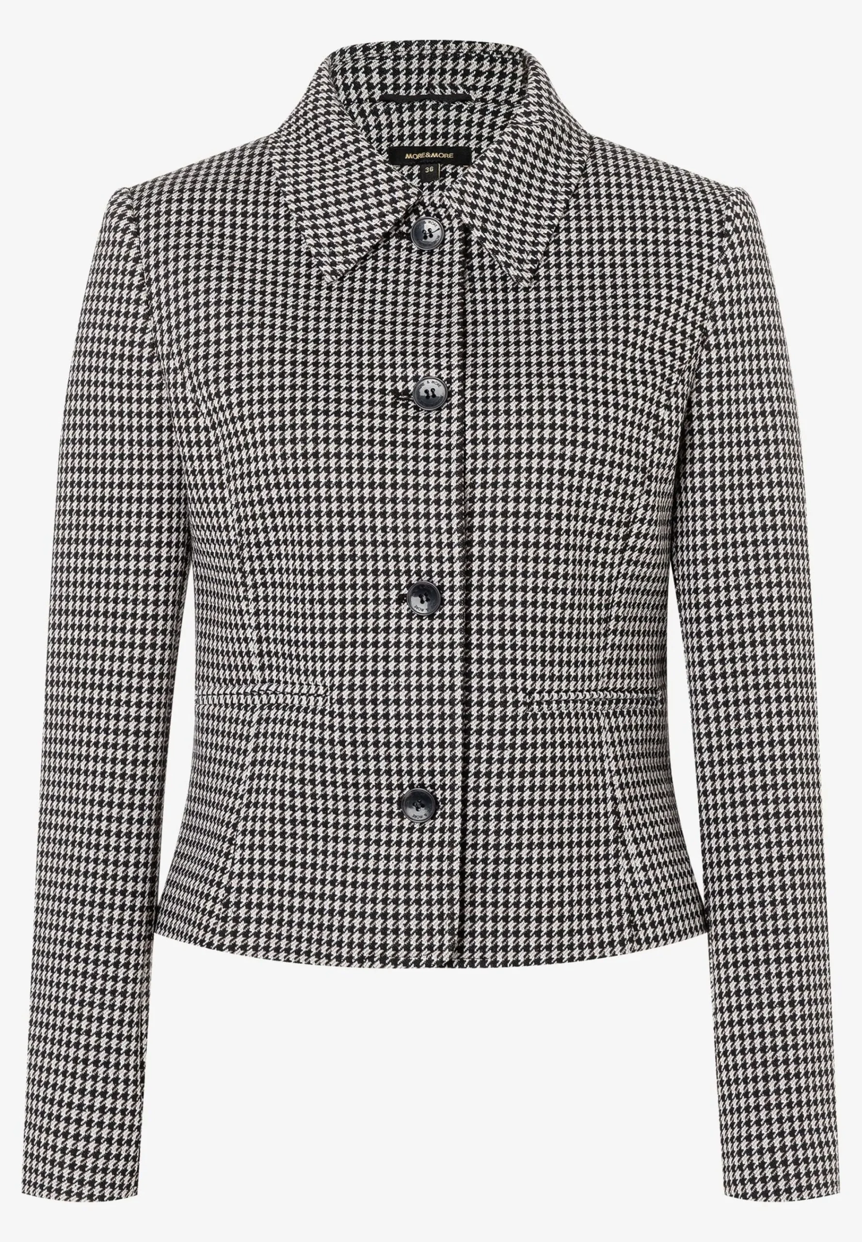 Hot Jerseyjacke, Hahnentritt-Dessin, Herbst-Kollektion Blazer