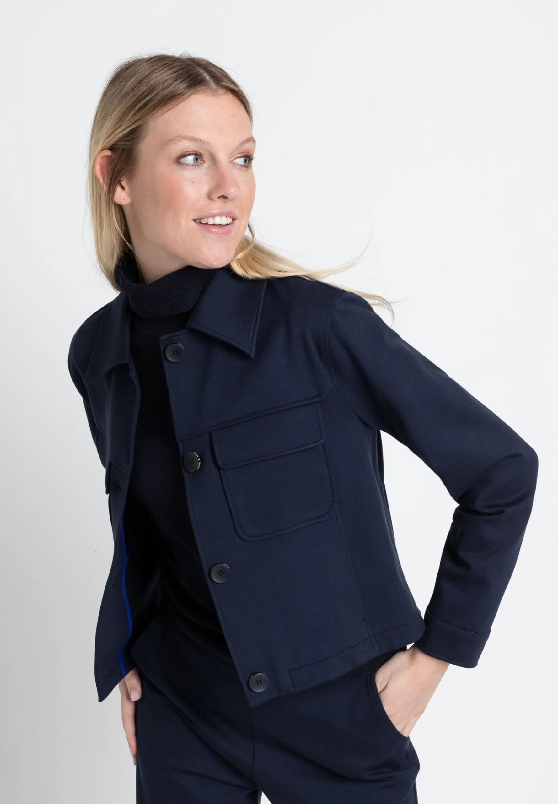 Fashion Jerseyjacke, , Frühjahrs-Kollektion Blazer
