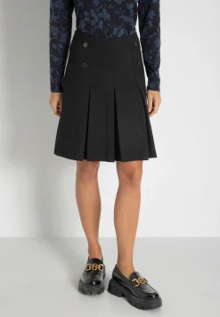 Hot Jerseyrock mit Falten, , Herbst-Kollektion Röcke