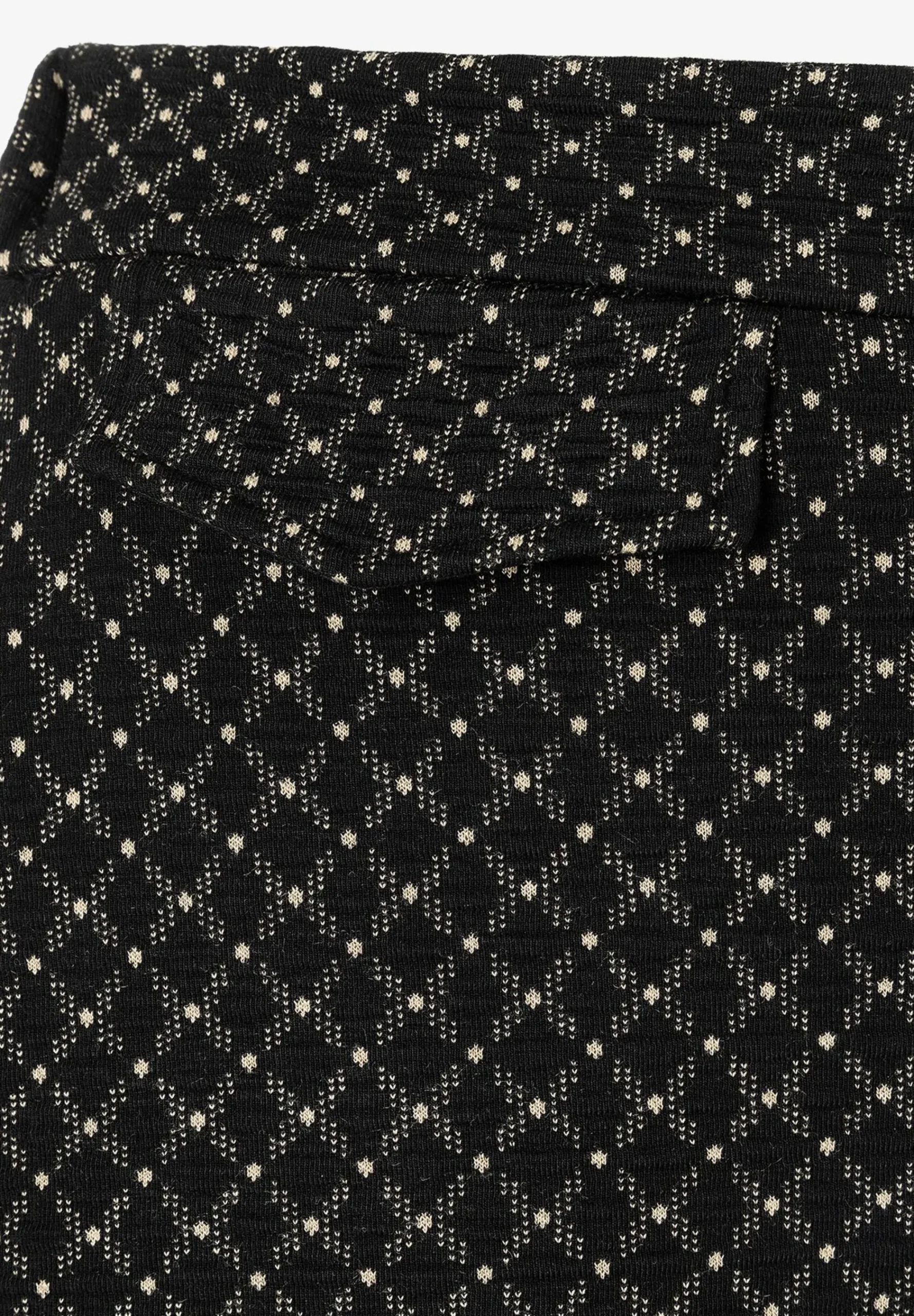 Online Jerseyrock mit Struktur, schwarz/beige, Herbst-Kollektion Röcke