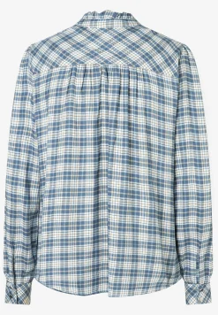 Sale karierte Bluse, Herbst-Kollektion Blusen