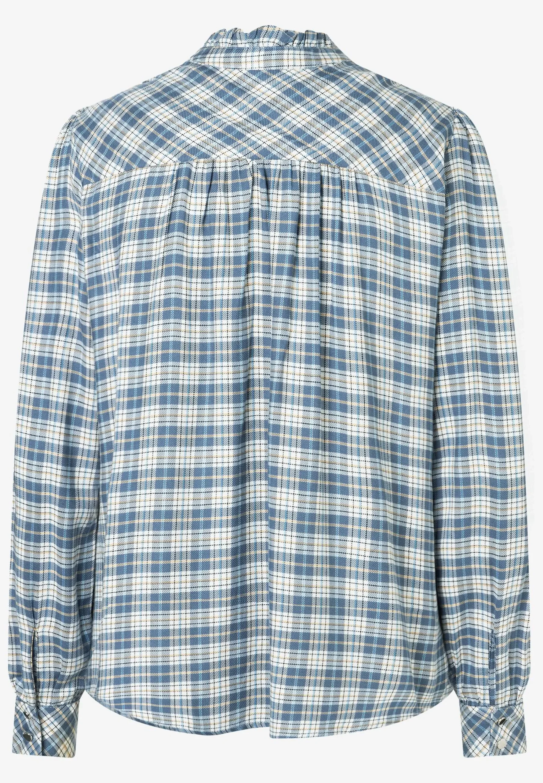 Sale karierte Bluse, Herbst-Kollektion Blusen