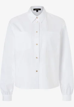 Fashion kastige Blusenjacke, weiß, Frühjahrs-Kollektion Blusen