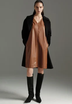 Discount Kunstleder-Kleid, MORE Kleider - Jumpsuits