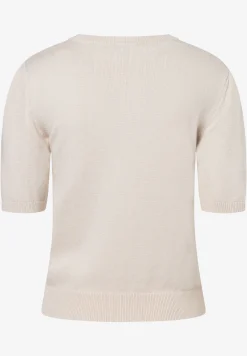 Best Kurzarm-Cardigan, powder creme, Frühjahrs-Kollektion Pullover - Strick