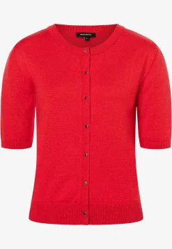 Clearance Kurzarm-Cardigan, soft red, Frühjahrs-Kollektion Pullover - Strick