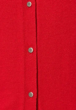 Clearance Kurzarm-Cardigan, soft red, Frühjahrs-Kollektion Pullover - Strick