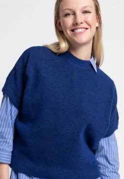 Online Kurzarm-Pullover, gitanes blue, Frühjahrs-Kollektion Pullover - Strick