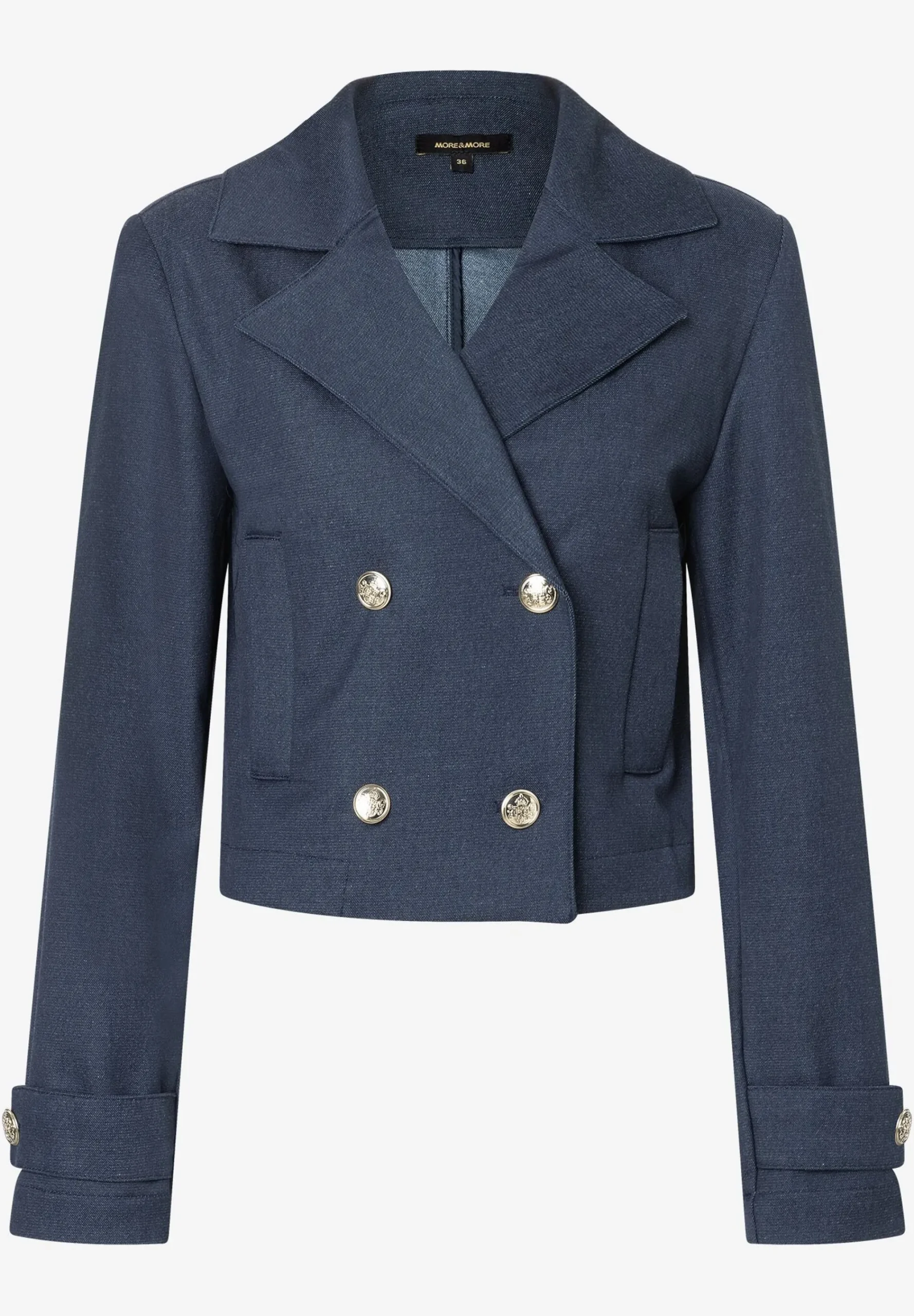 Outlet kurze Jacke, Optik, Herbst-Kollektion Blazer