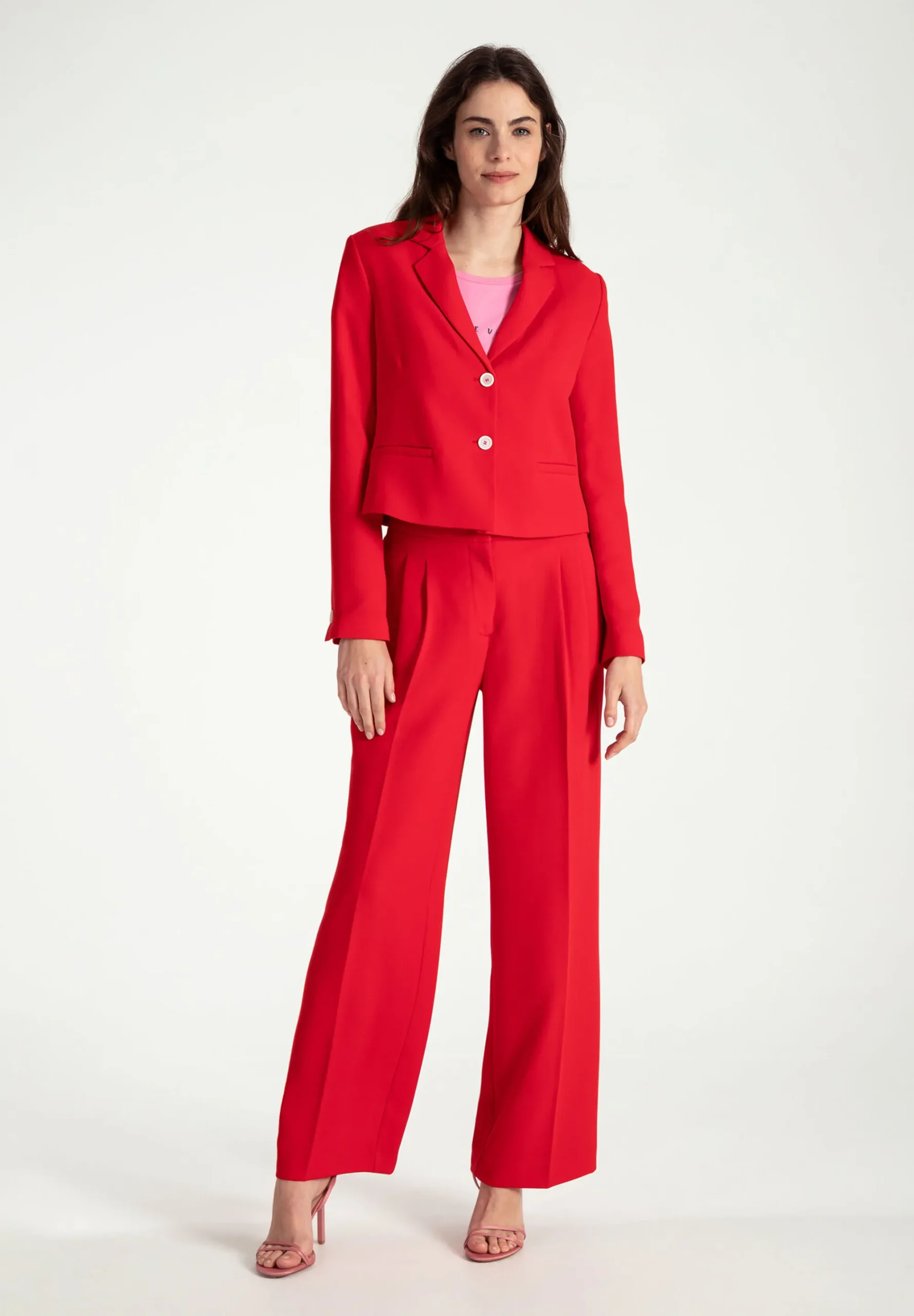 Clearance kurzer Blazer, soft red, Frühjahrs-Kollektion Blazer