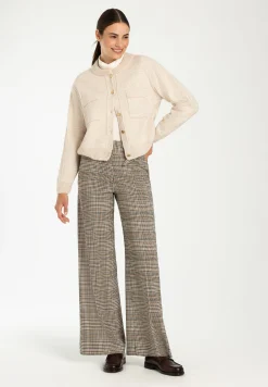 Sale kurzer Strickblouson, almond melange, Herbst-Kollektion Pullover - Strick