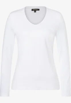 Clearance Langarmshirt, weiß, Herbst-Kollektion T-shirts - Tops