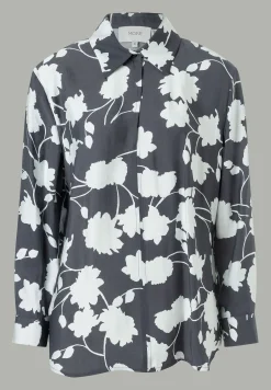 Fashion lange Printbluse, MORE Blusen