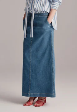 Outlet langer Jeansrock, MORE Röcke