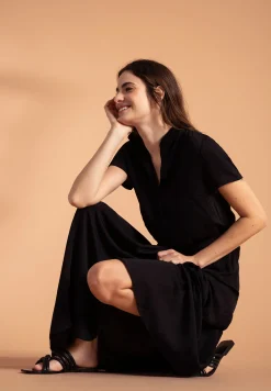 Fashion langes Hemdblusenkleid, , Frühjahrs-Kollektion Kleider - Jumpsuits