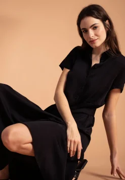 Fashion langes Hemdblusenkleid, , Frühjahrs-Kollektion Kleider - Jumpsuits