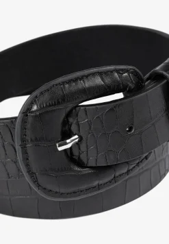 Clearance Ledergürtel mit Animal-Prägung, , Winter-Kollektion Accessoires