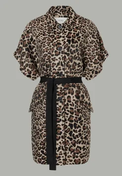 Online Leo-Jacke mit Gürtel, MORE Jacken - Mäntel|Blazer