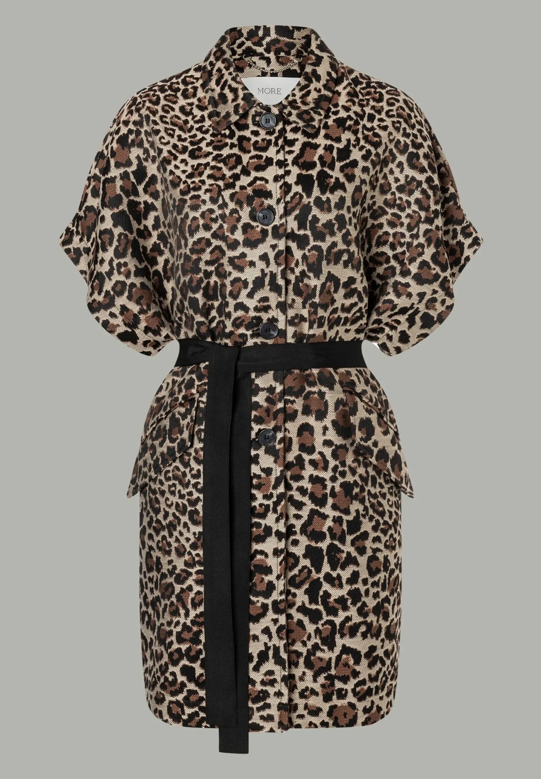 Online Leo-Jacke mit Gürtel, MORE Jacken - Mäntel|Blazer