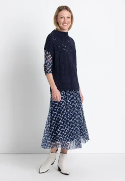 Sale Meshkleid, Dot Print, Frühjahrs-Kollektion Kleider - Jumpsuits