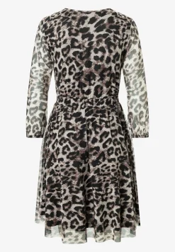 Best Meshkleid, Leoprint, Winter-Kollektion Kleider - Jumpsuits
