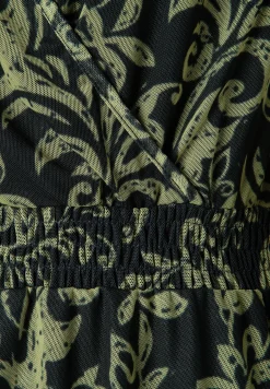 Sale Meshkleid, Paisleyprint, marine/grün Kleider - Jumpsuits