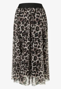 Hot Meshrock mit Leoprint, Winter-Kollektion Röcke